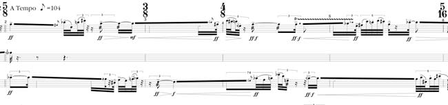 see a page of the score